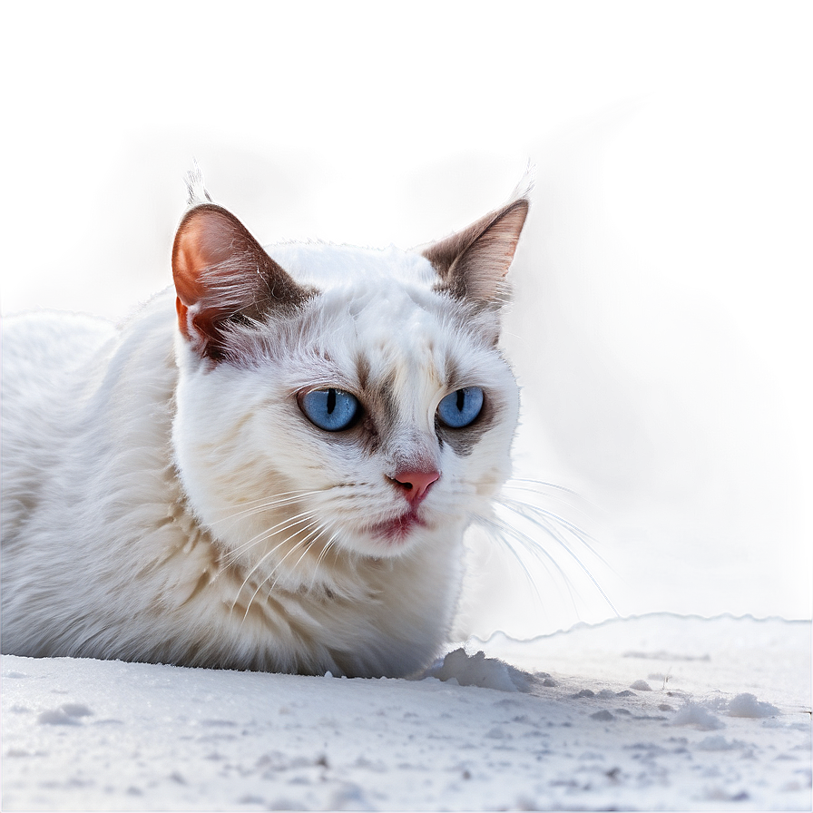 Snowy Cat Meme Png 05212024