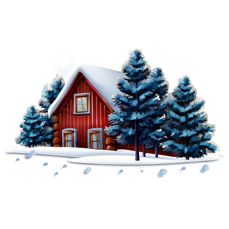 Snowy Night Transparent Png Ijw5