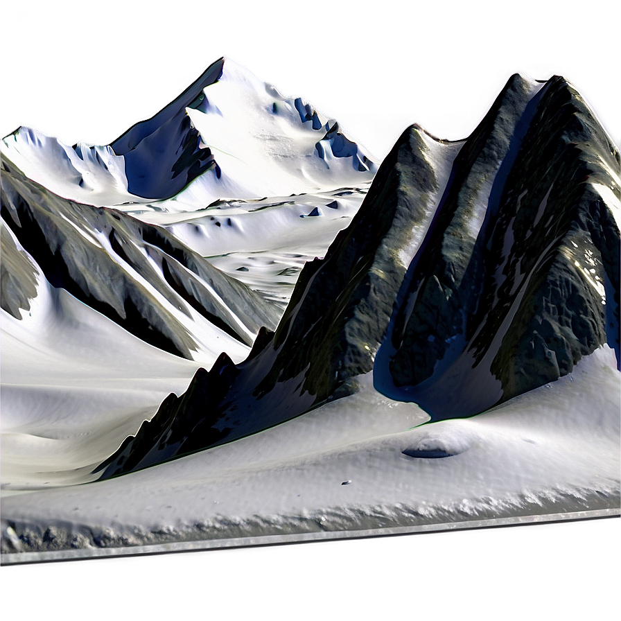 Snowy Peaks Transparent Png Kqa65