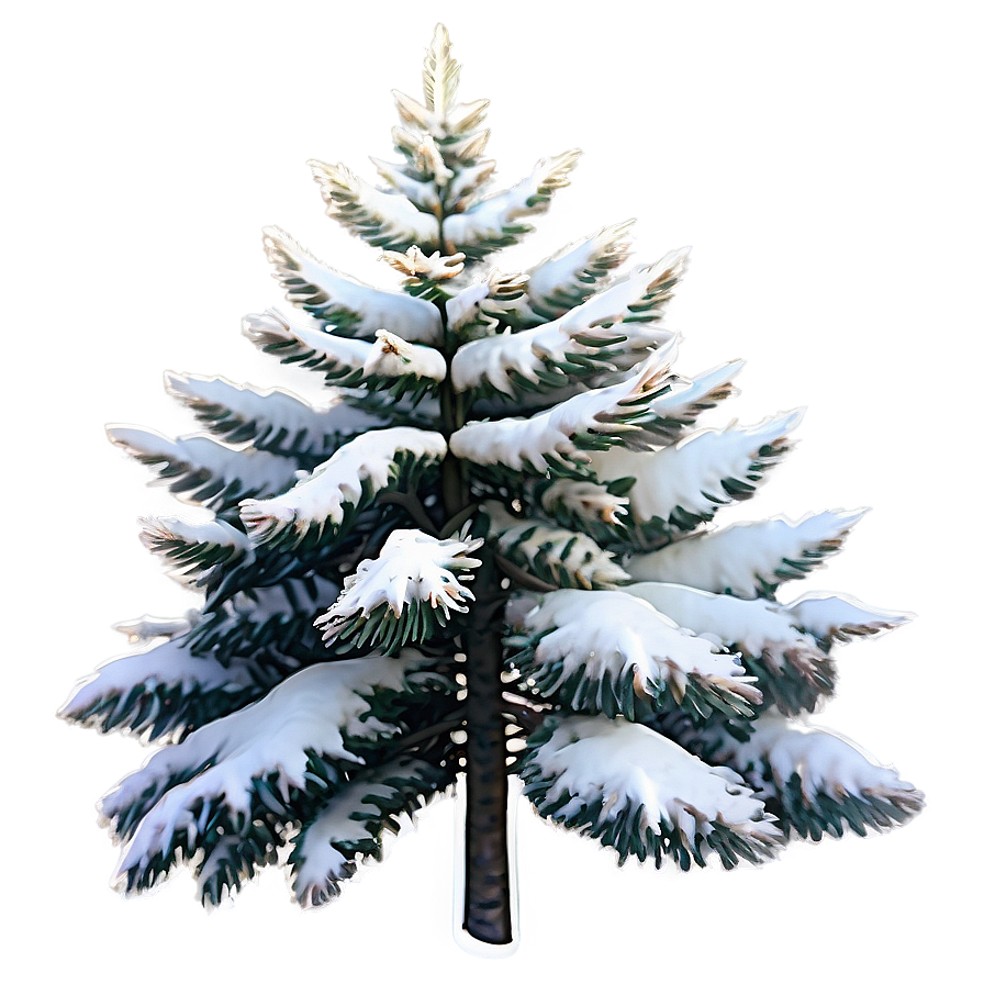 Snowy Spruce Trees Png Sul