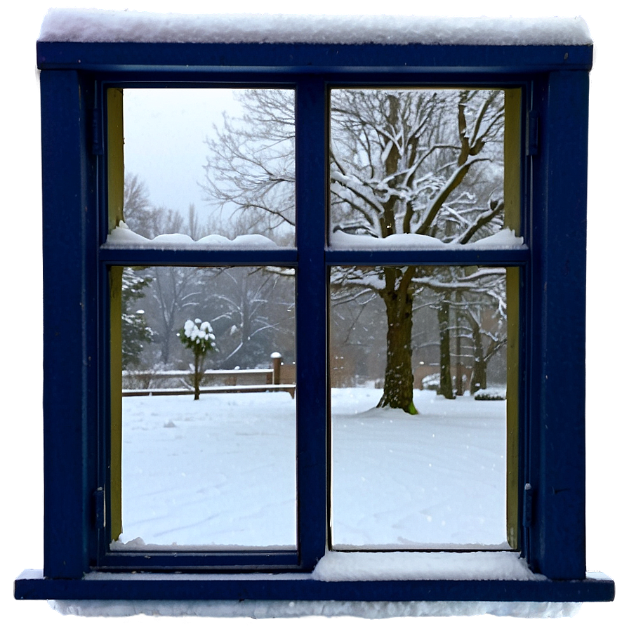 Snowy Window Transparent Png 84