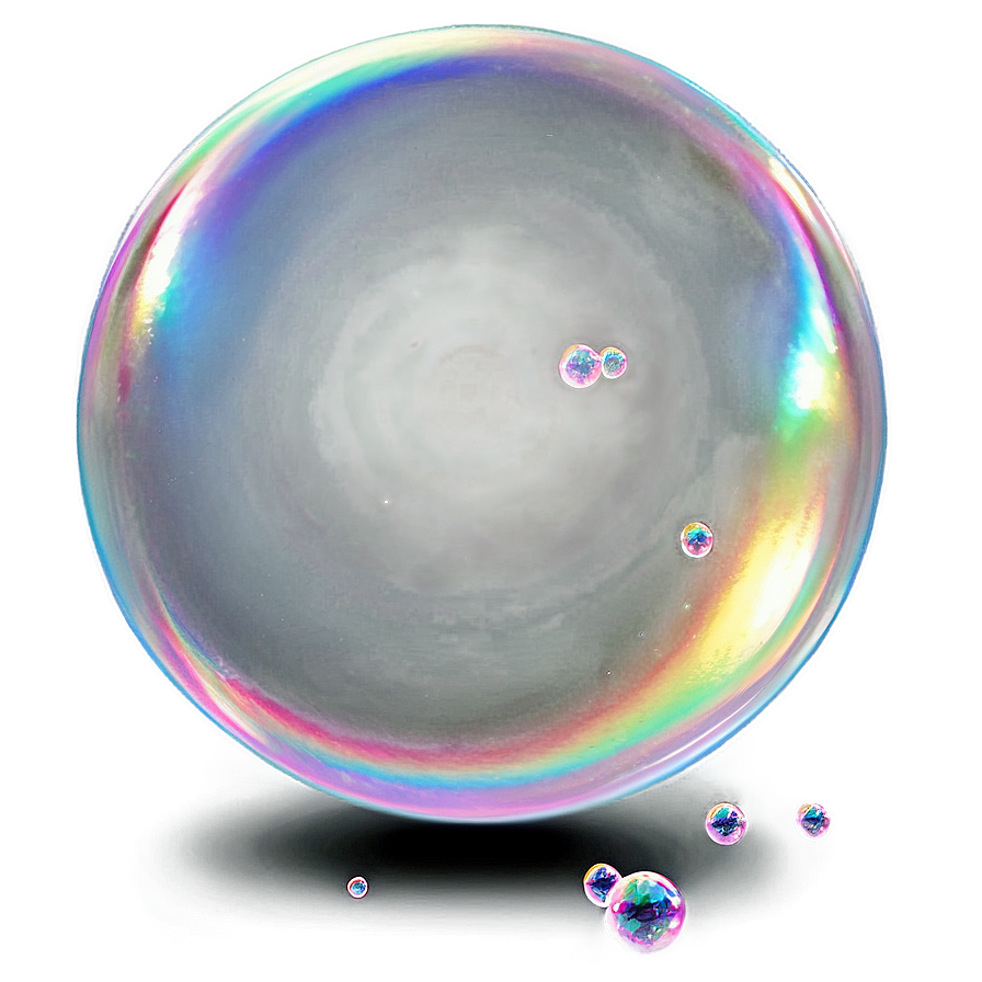 Soap Bubble Shimmering Surface Png Bwu