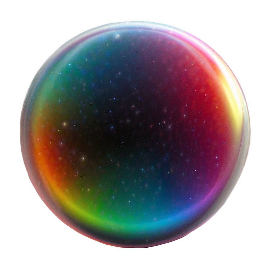 Soap Bubble With Rainbow Colors Png Rmp7