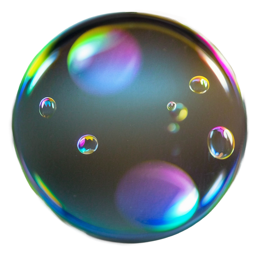 Soap Bubble With Soft Focus Png Wqg23