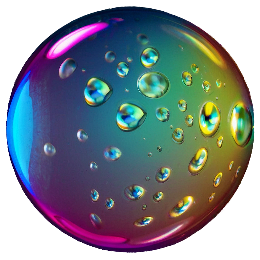 Soap Bubble With Vivid Colors Png Opd