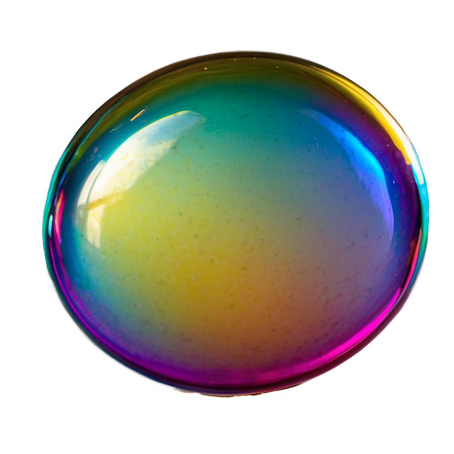 Soap Bubble With Vivid Colors Png Whn73