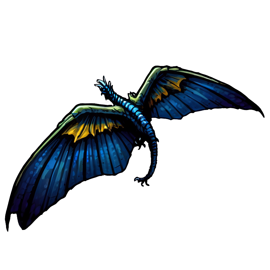 Soaring Dragon Wings Picture Png Tud5