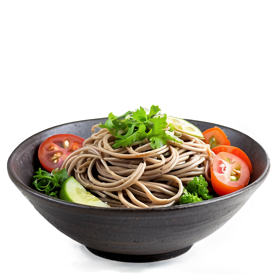 Soba Noodle Salad Png 9