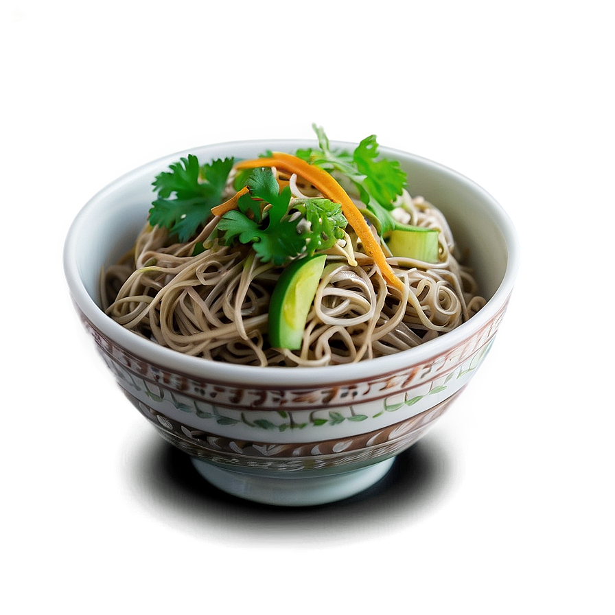 Soba Noodle Salad Png Uww35