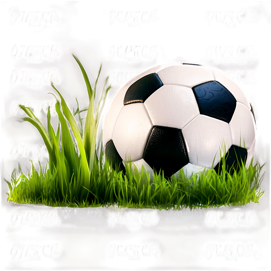 Soccer Ball In Grass Png 60