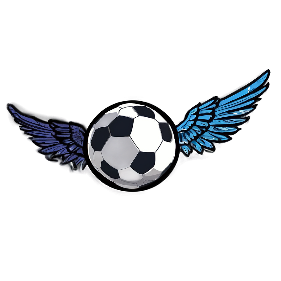 Soccer Ball With Wings Png Nmu62