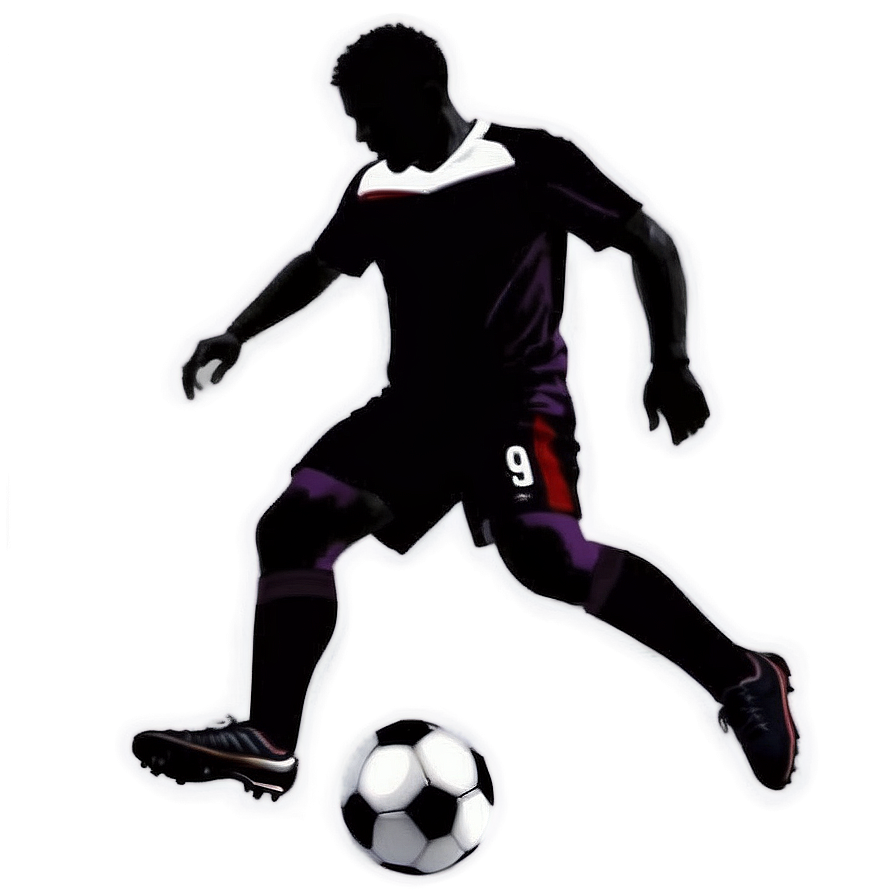 Soccer Player Silhouette Png 05212024