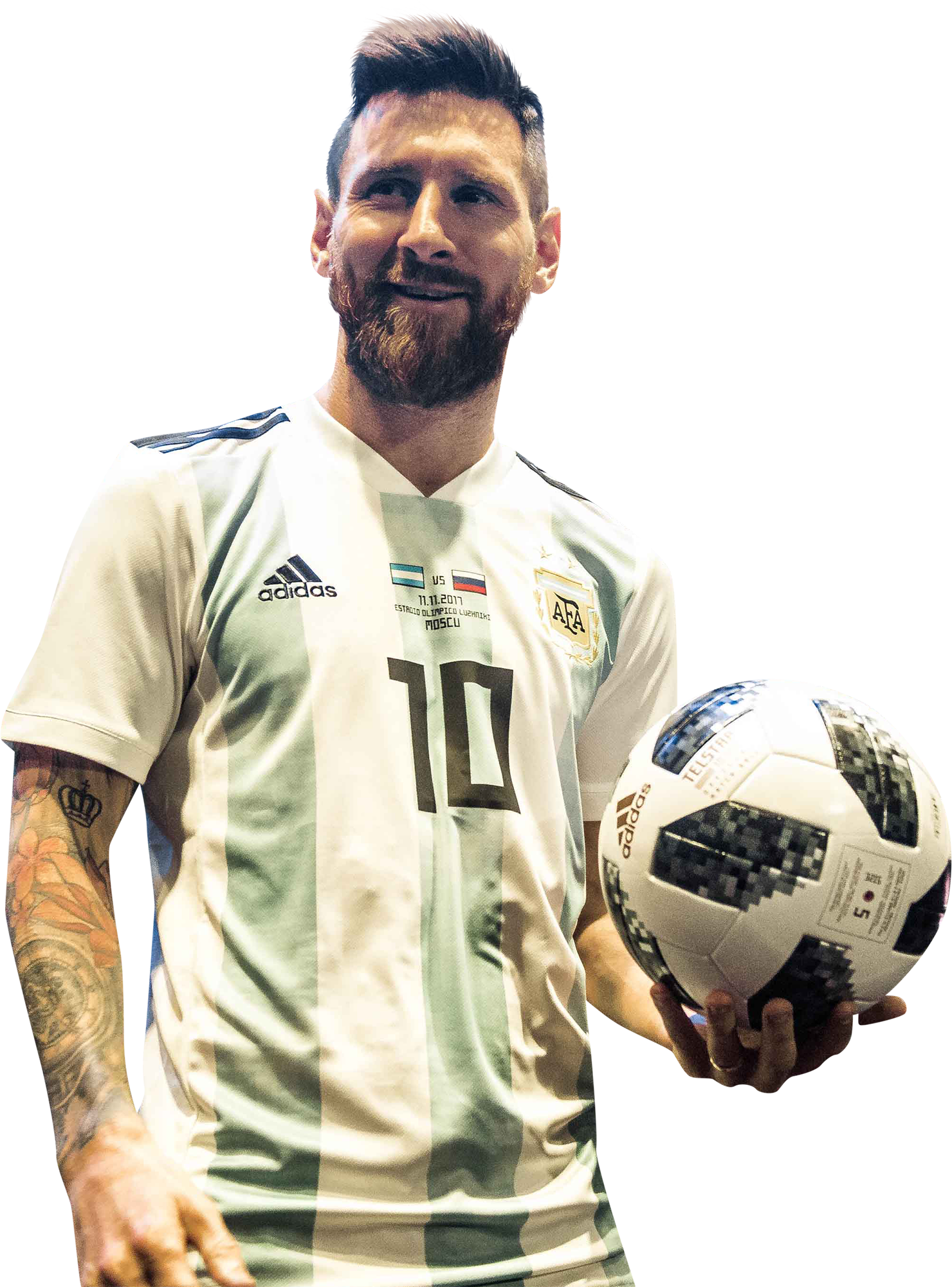 Soccer Player With Ball Number10