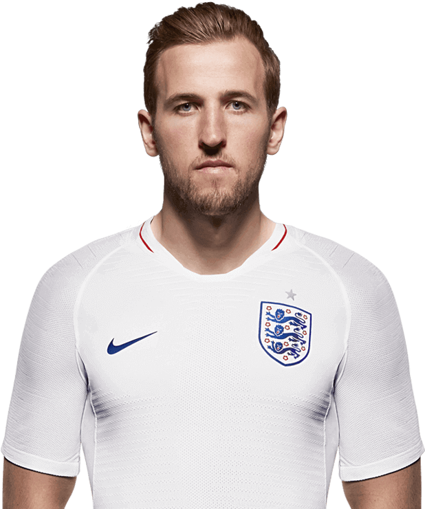 Soccer Playerin England Kit