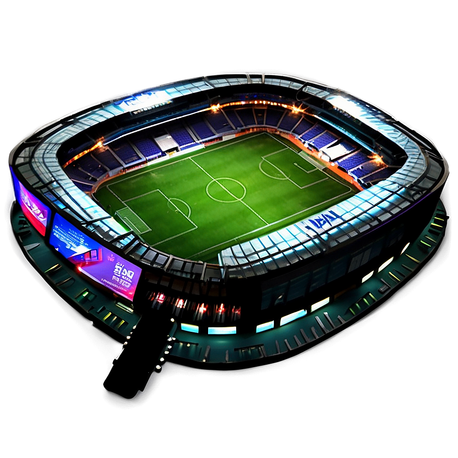 Soccer Stadium At Night Png Nmw33