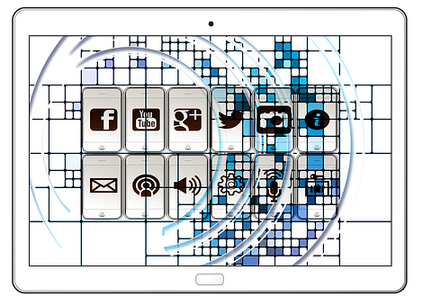 Social Media Connectivity Tablet