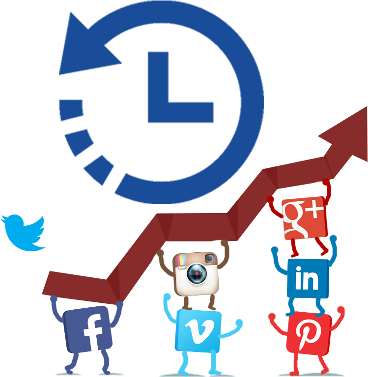 Social Media Decline Illustration