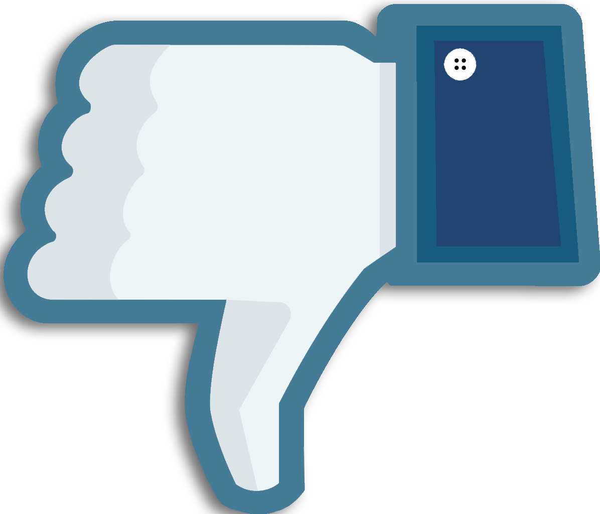 Social Media Dislike Icon