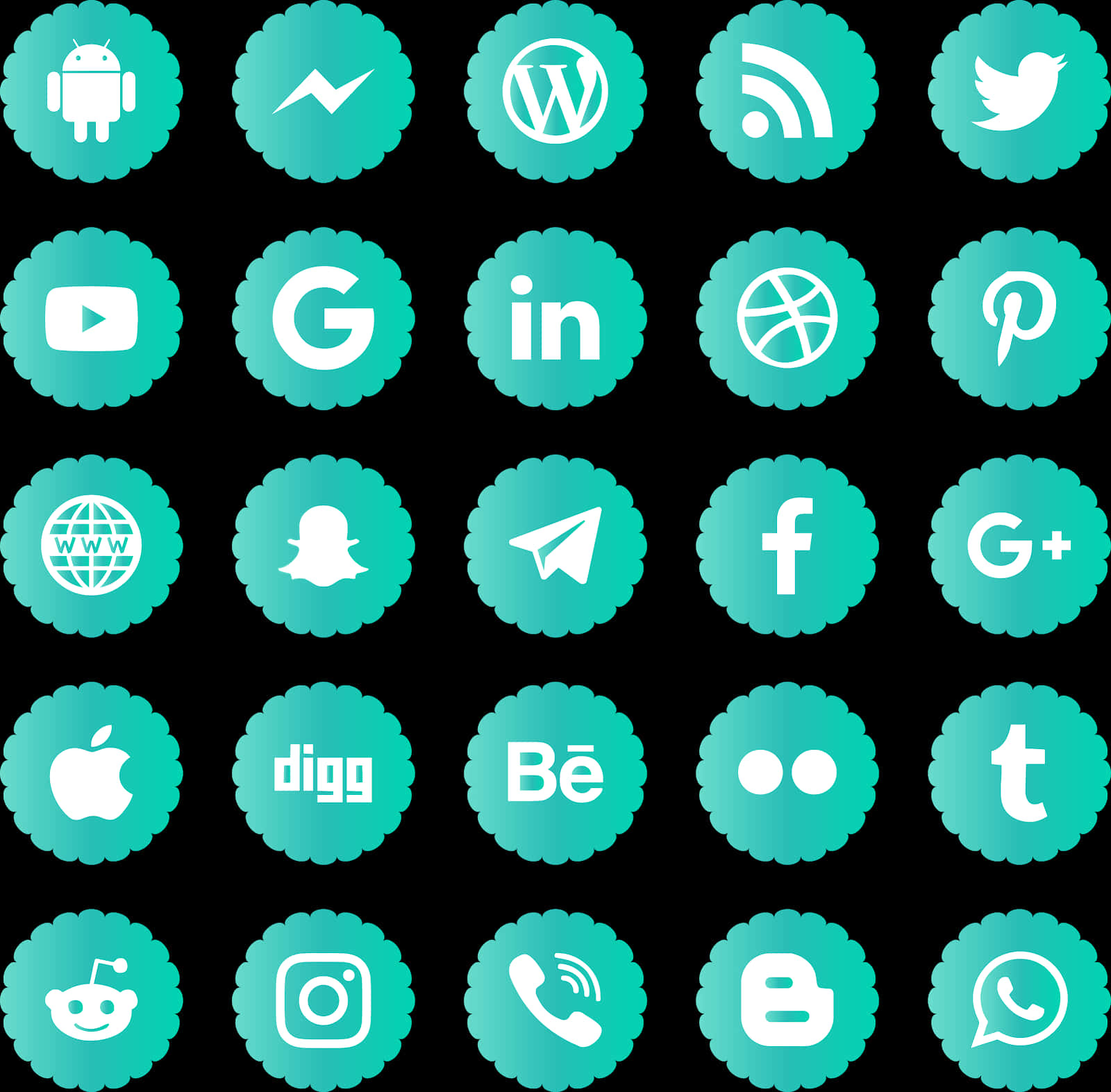 Social Media Icons Collection