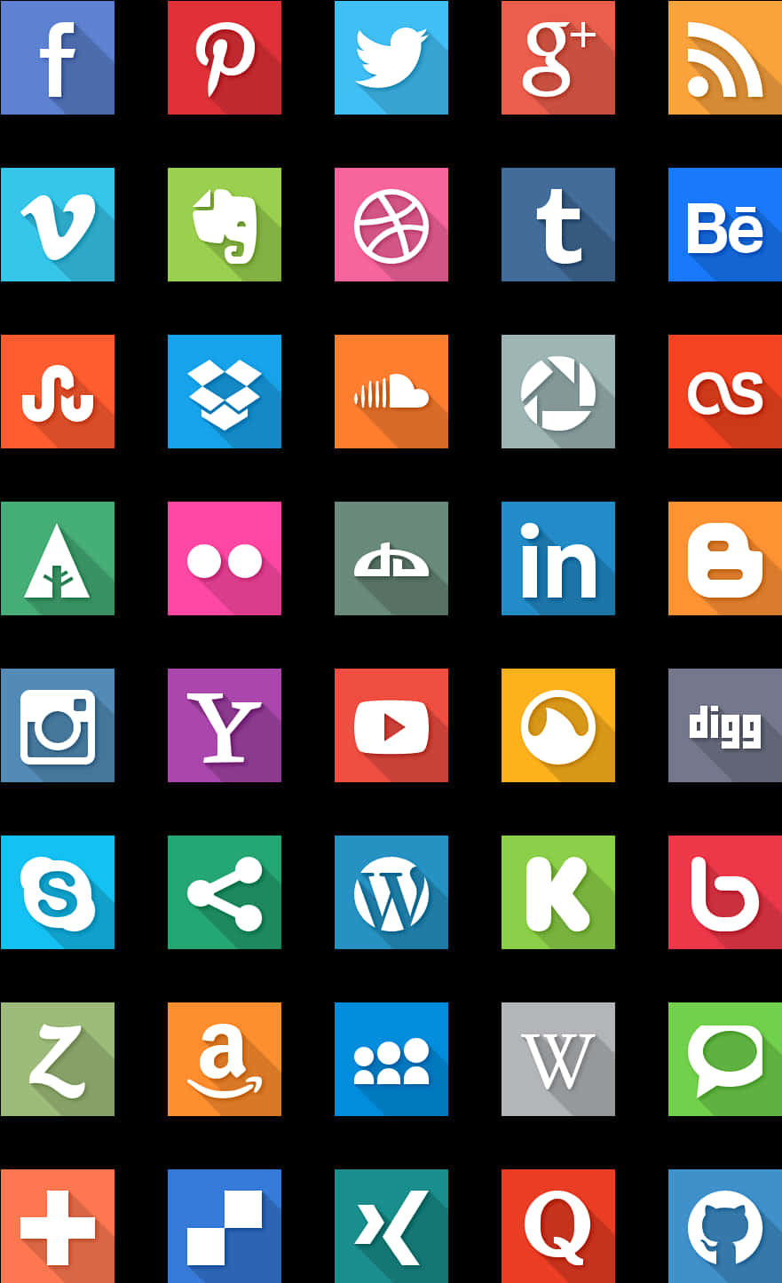 Social Media Icons Collection