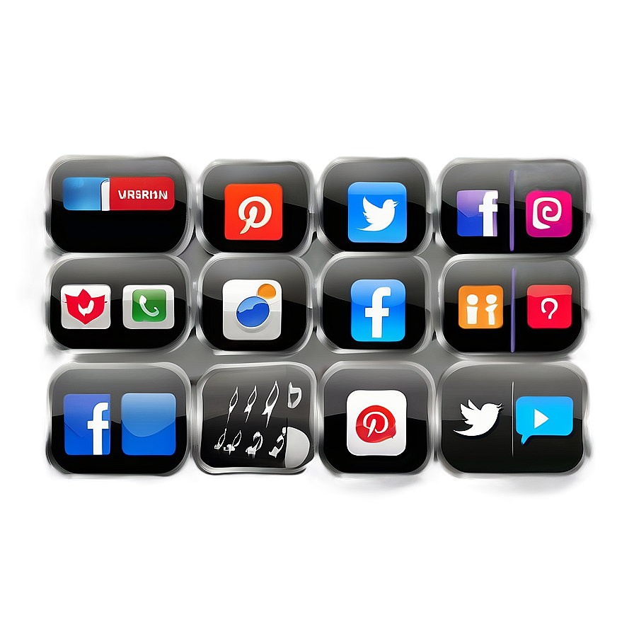 Social Media Icons For Corporate Sites Png Drq