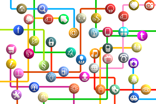 Social Media Icons Network