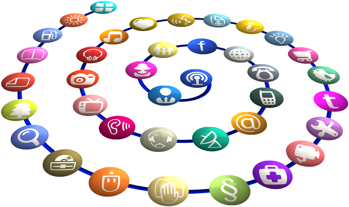 Social Media Icons Network