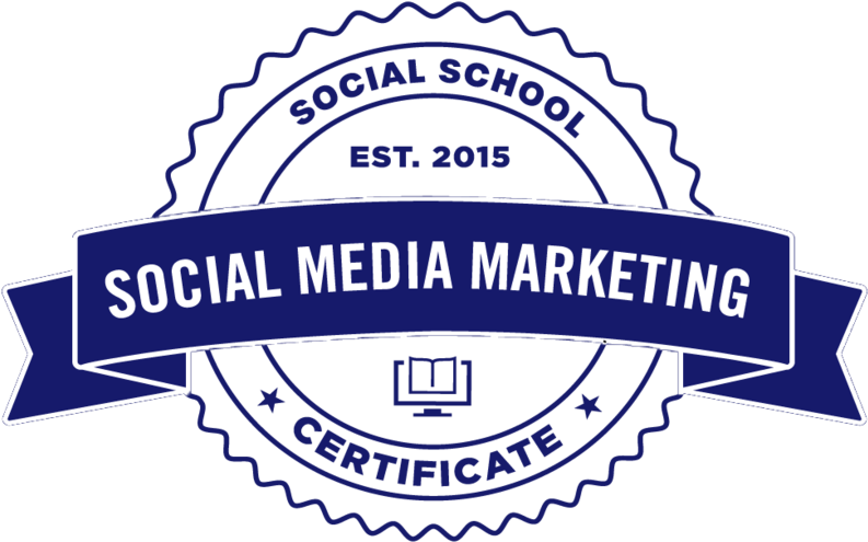 Social Media Marketing Certificate Seal