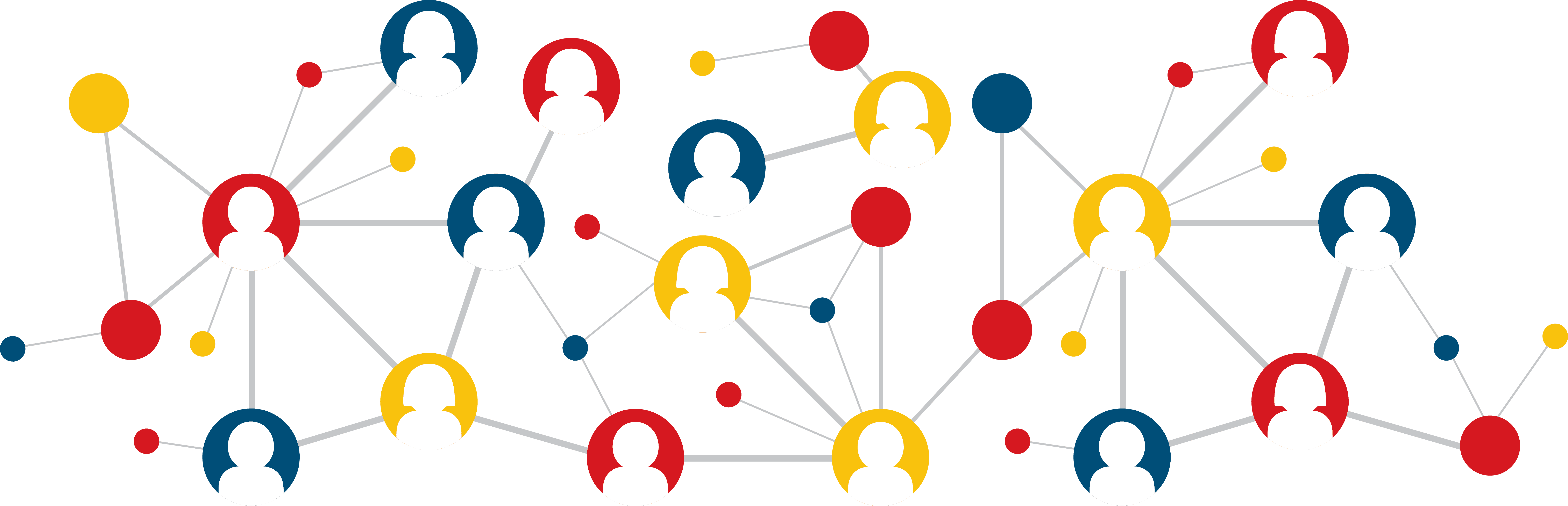 Social Network Connections Graphic
