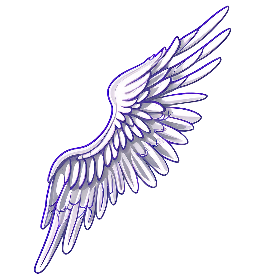 Soft Angel Wings Drawing Png Qsh