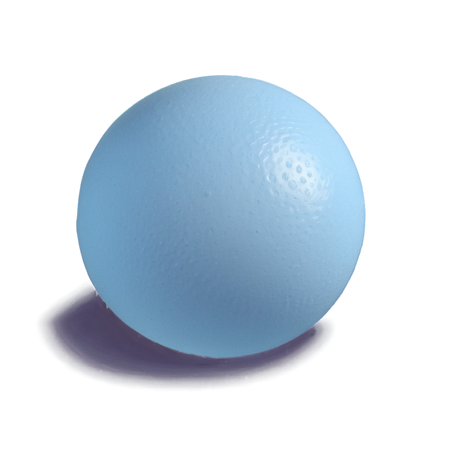 Soft Blue Ball Png 06132024