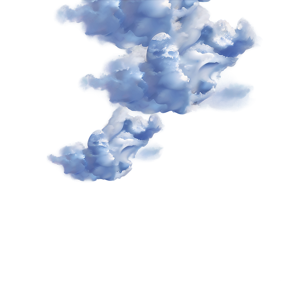 Soft Blue Clouds Png Tvn57