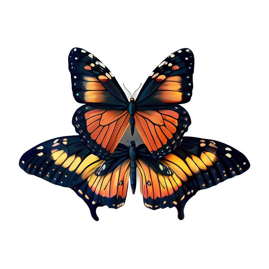 Soft Butterfly Wings Png 06252024