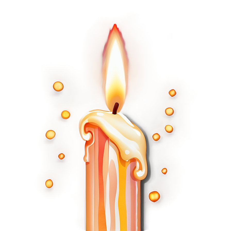 Soft Candle Flame Png Acm