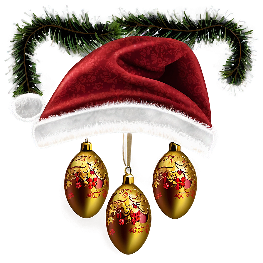 Soft Christmas Hat Png Bep45