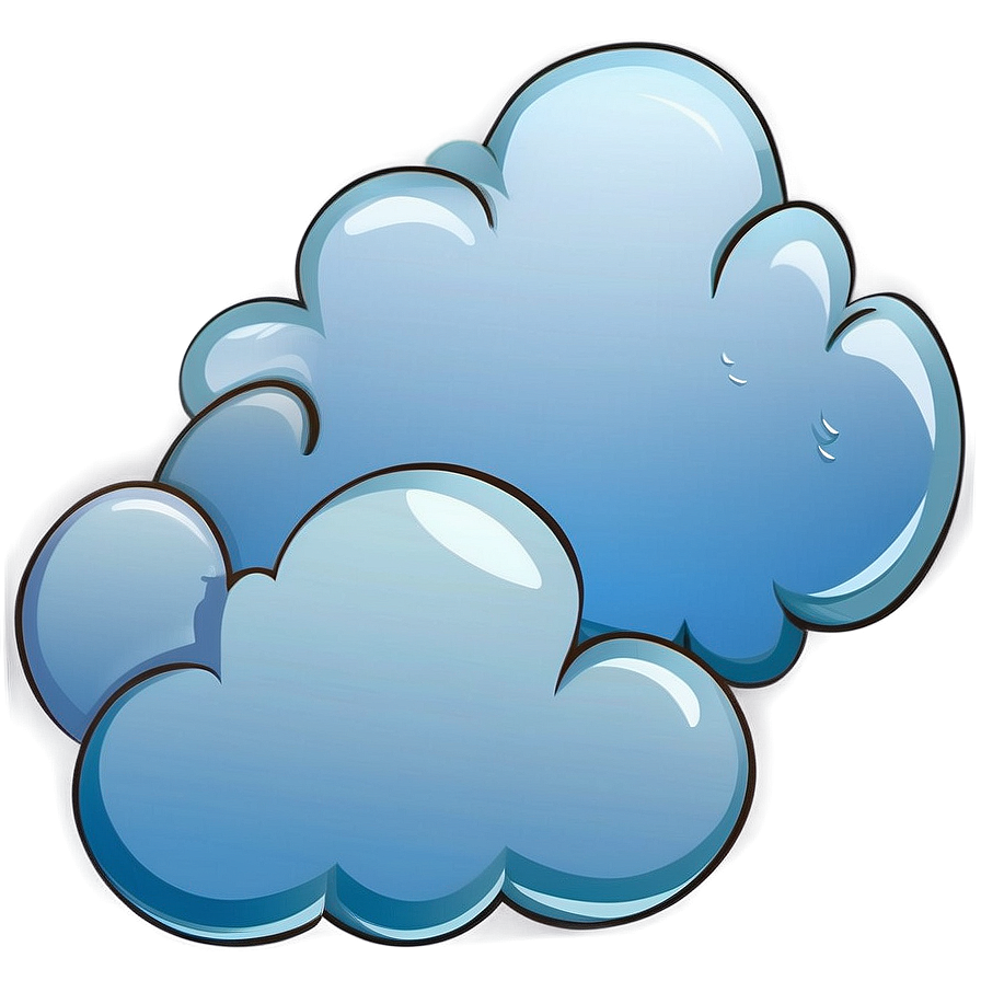 Soft Cloud Illustration Png 06252024