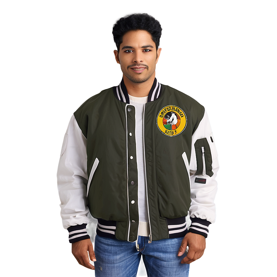 Soft Cotton Bomber Jacket Png Rpp