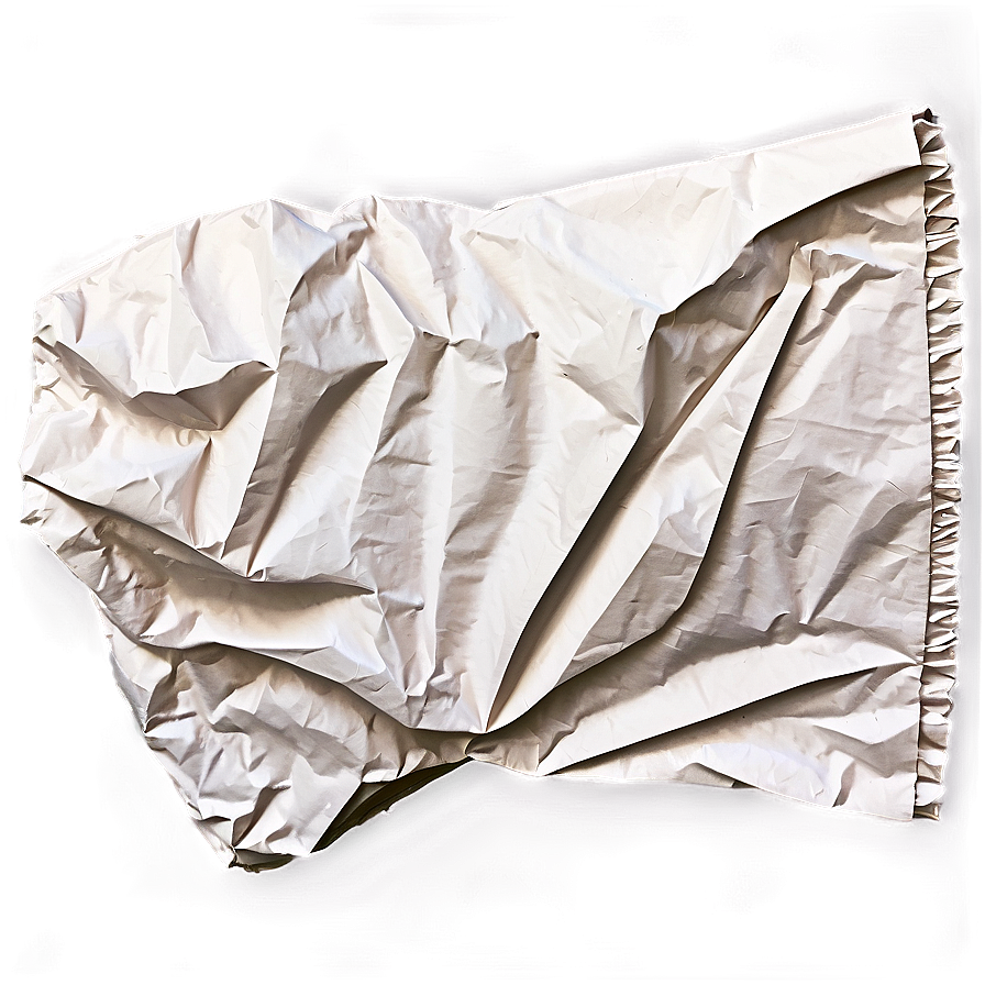 Soft Crumpled Paper Png 05242024