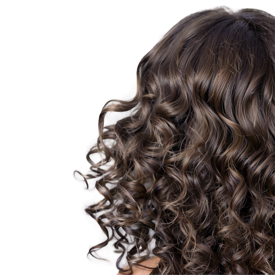 Soft Curly Hair Texture Png Egn