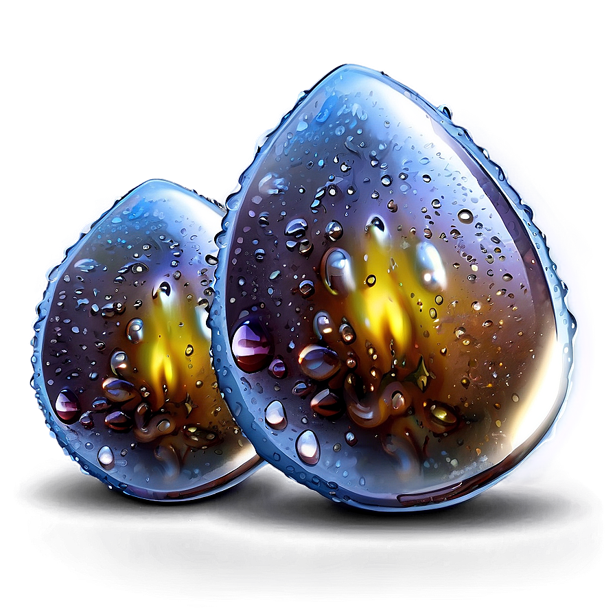 Soft Dew Drops Png 2