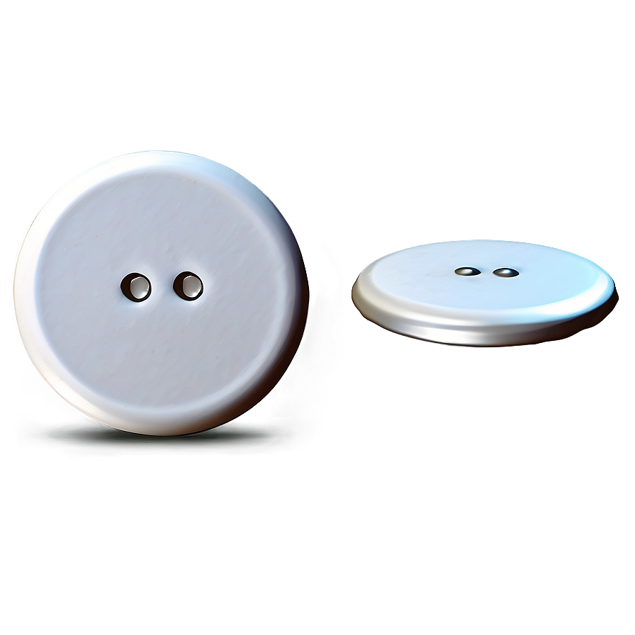 Soft Edge White Button Png Ycp