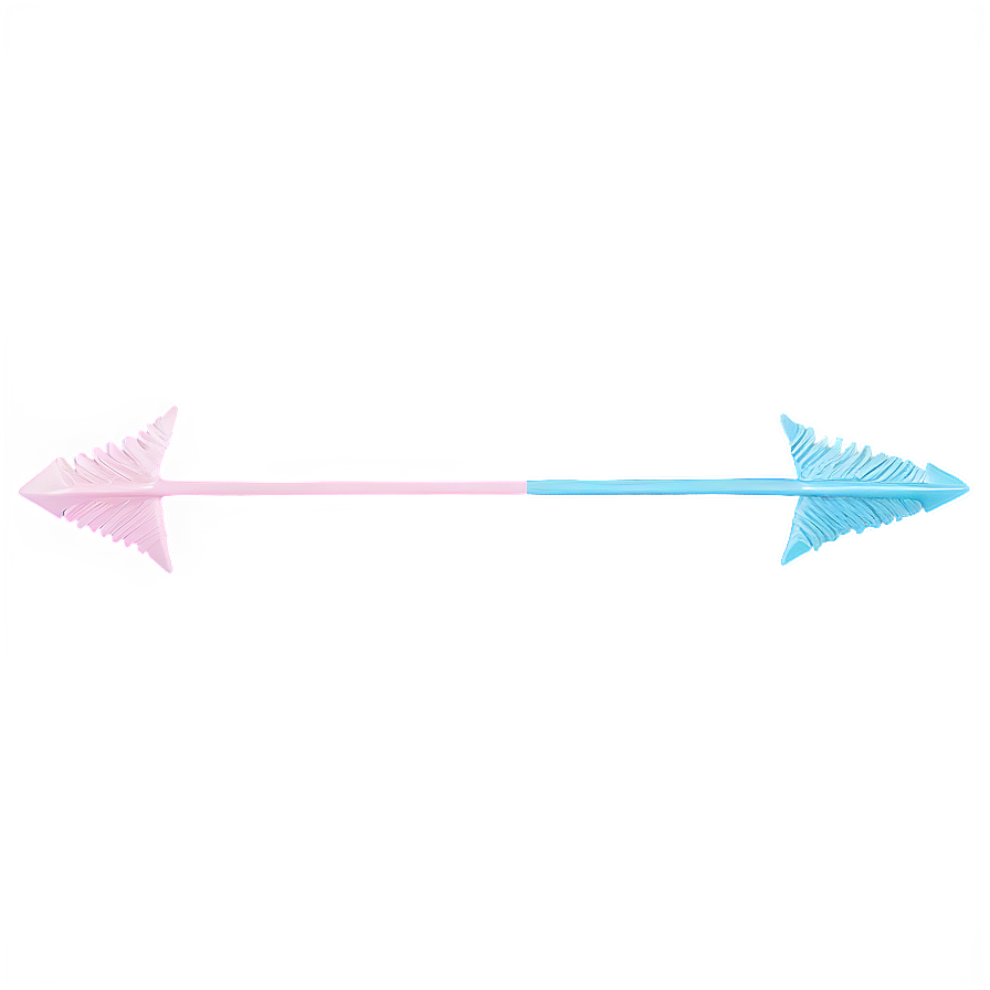 Soft Pastel Cupid Arrow Png 18