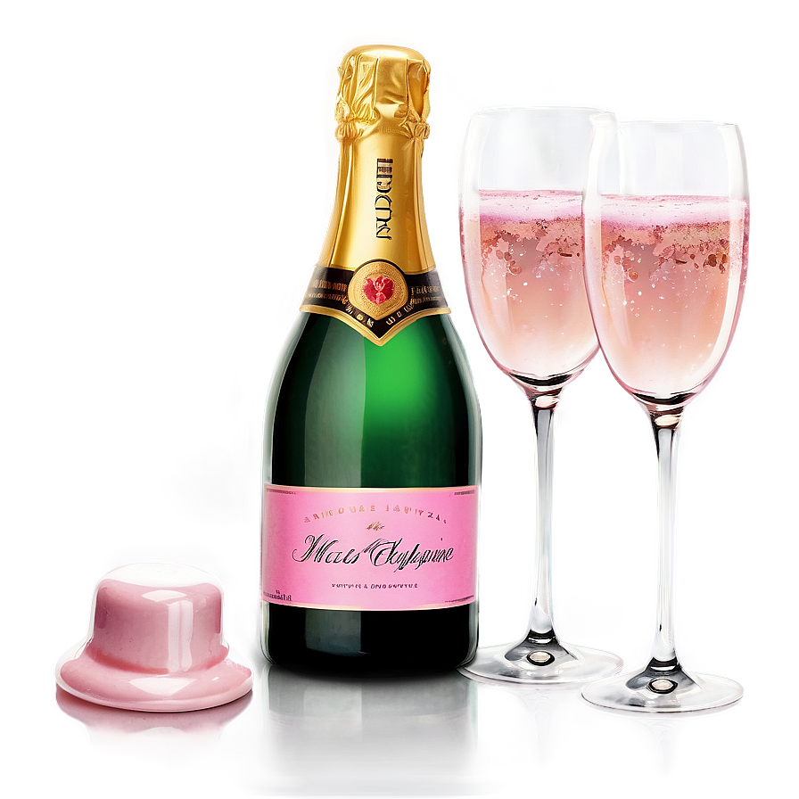 Soft Pink Champagne Aesthetic Png 72