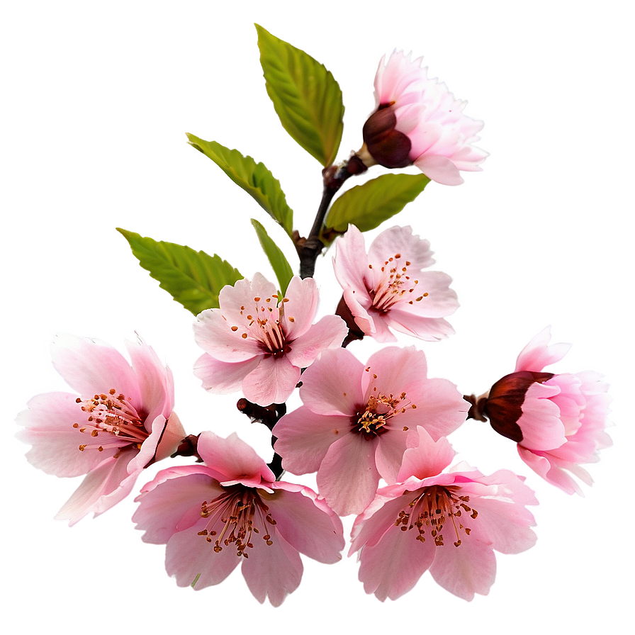 Soft Pink Cherry Blossom Png 78