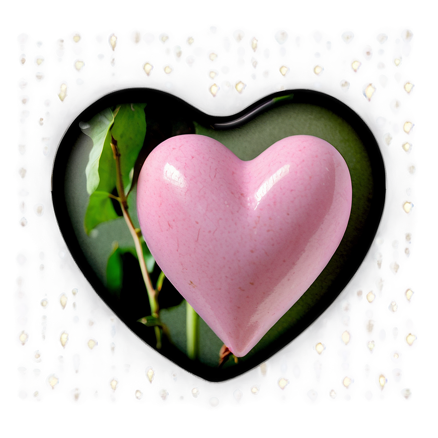 Soft Pink Heart Graphic Png 05232024