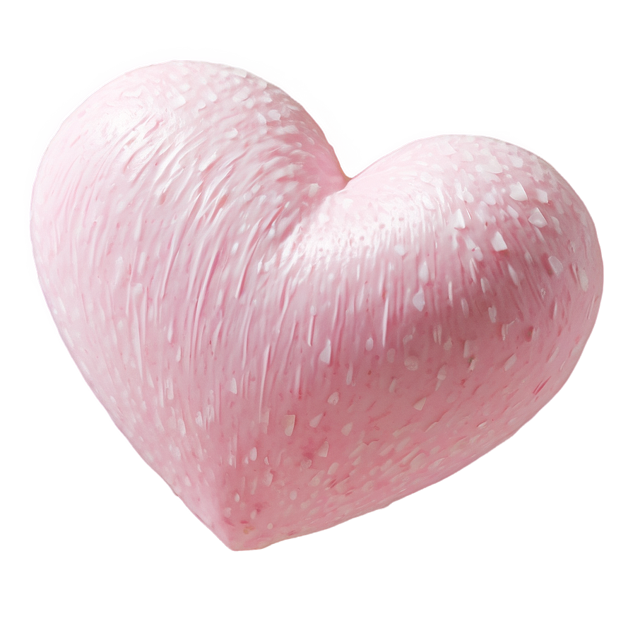 Soft Pink Heart Graphic Png 14