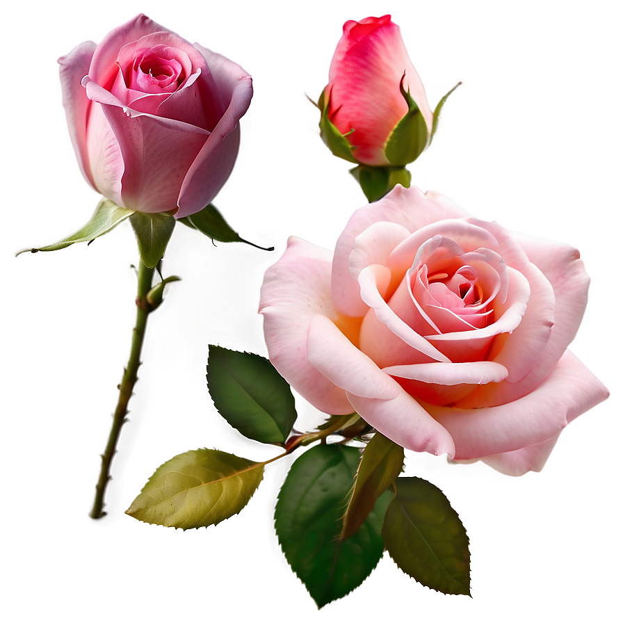 Soft Pink Rose Png 15