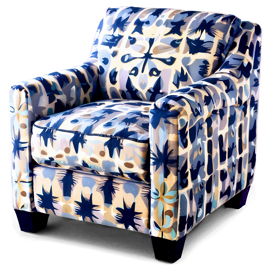 Soft Plush Armchair Png 06262024