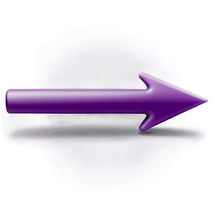 Soft Purple Arrow Png 06272024