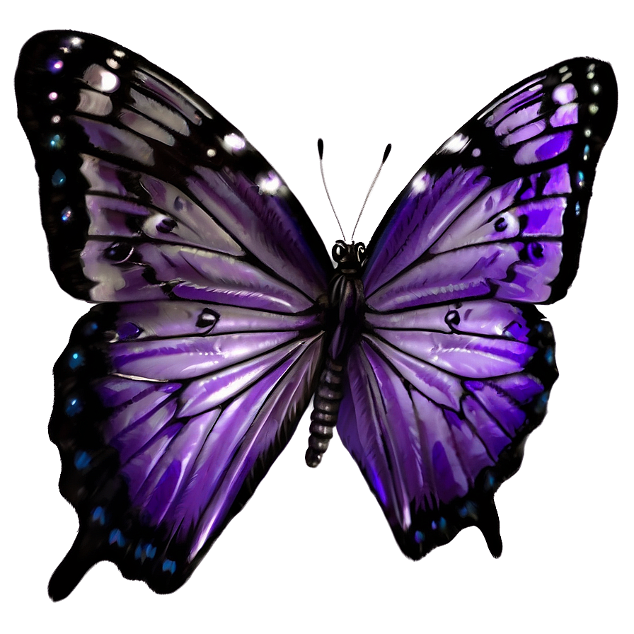 Soft Purple Butterfly Png 46